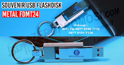 Souvenir USB Flashdisk Metal FDMT24, Souvenir USB Metal Putar, USB Metal FDMT24 untuk souvenir