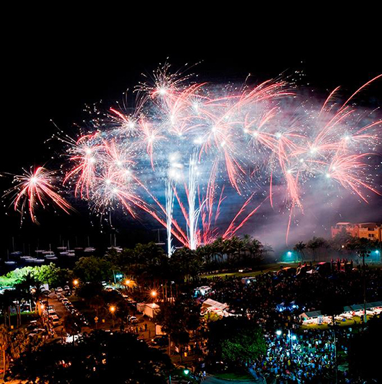 Coconut Grove Grapevine 4th of July picnic and fireworks now at