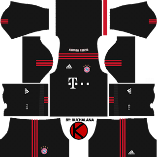 Bayern Munich 2017/2018 - Dream League Soccer Kits