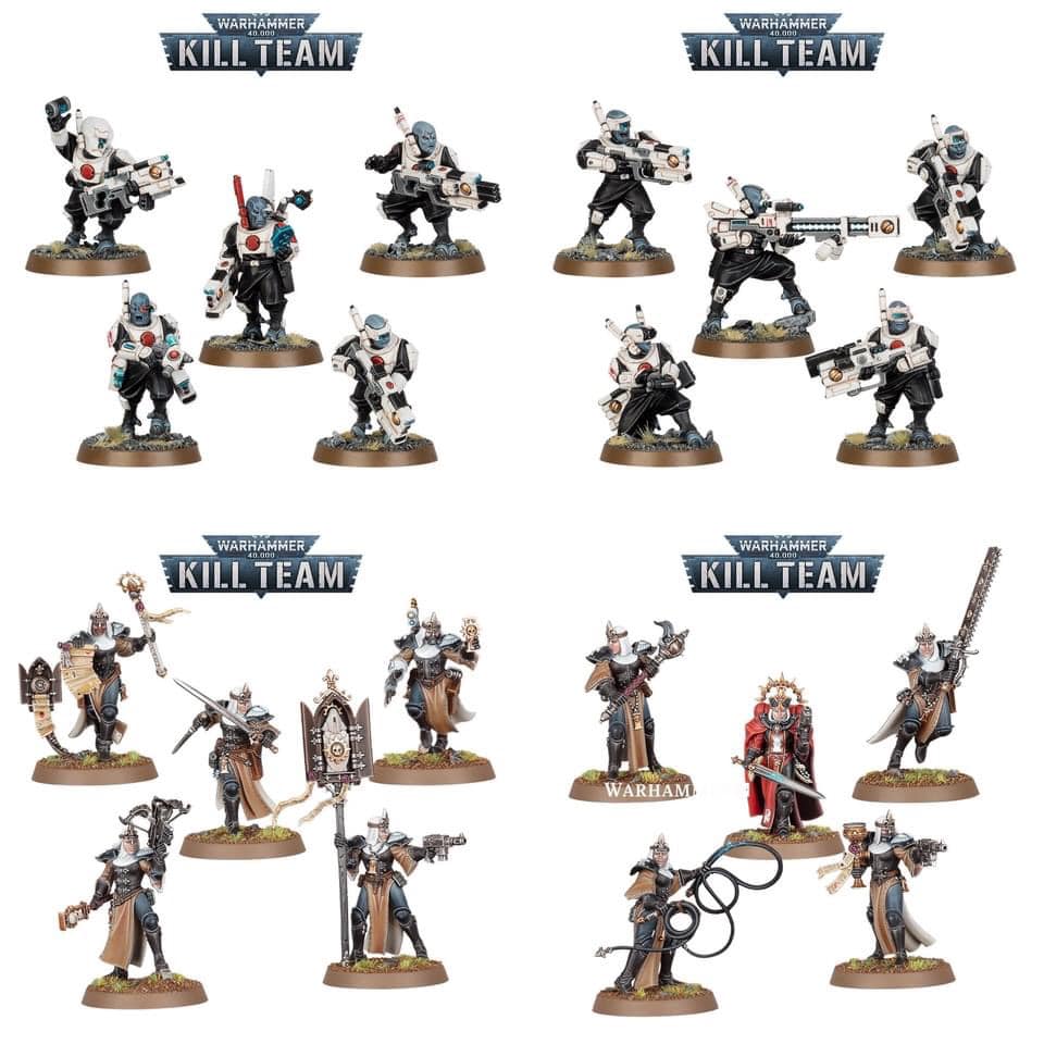 miniwars Se filtran Kill Teams para Tau y Hermanas de Batalla