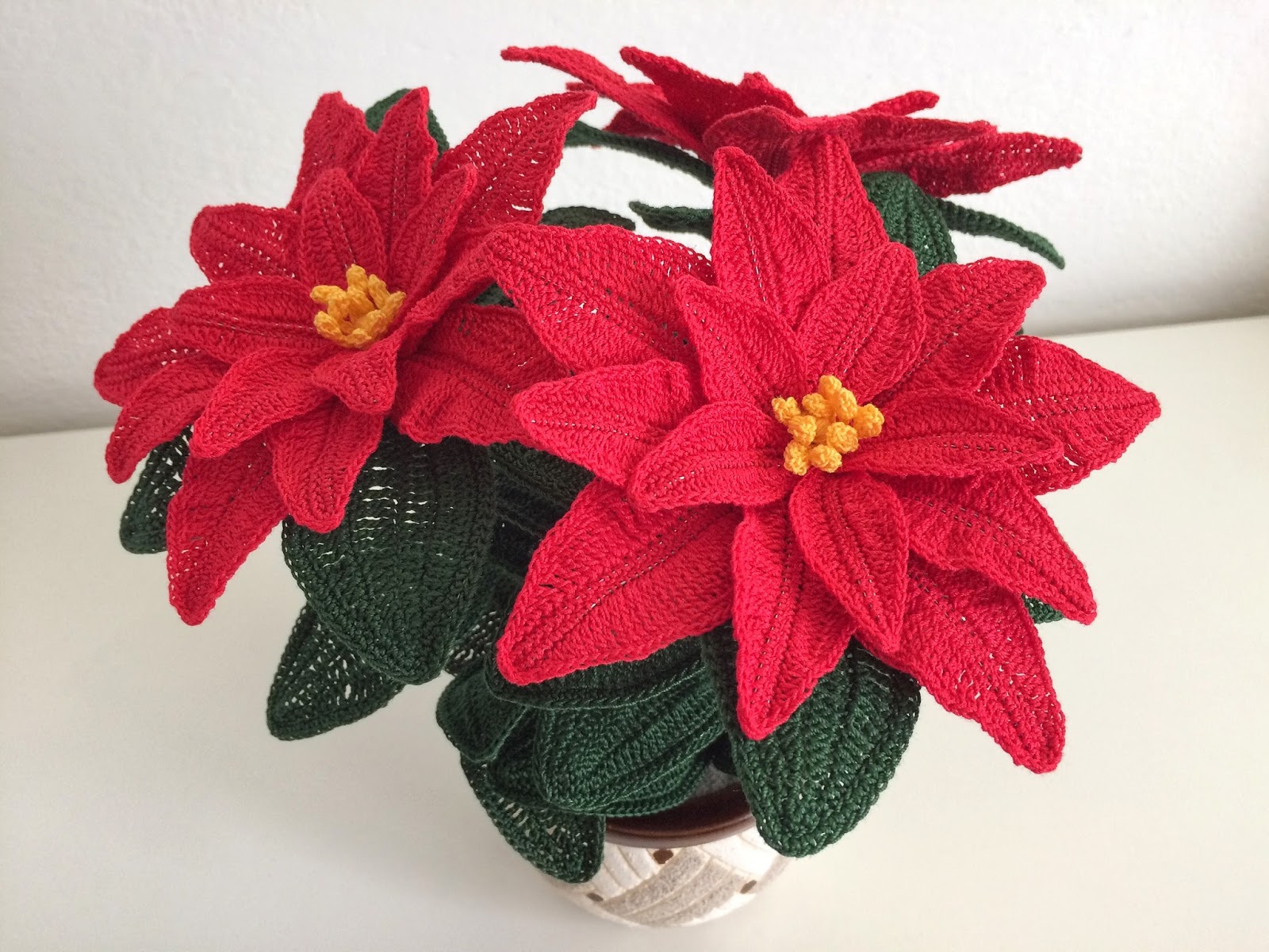 Il Blog Di Sam How To Crochet A Poinsettia