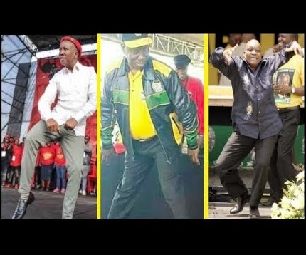 Image result for Cyril Ramaphosa, Julius Malema or Jacob Zuma.