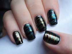 nail military stripes pretty nails above below left hand right