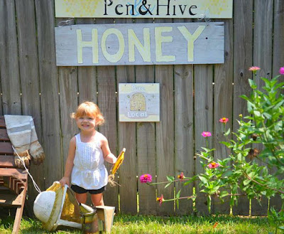 child beekeeper