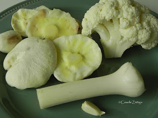 Crema De Coliflor Y Suillus Luteus
