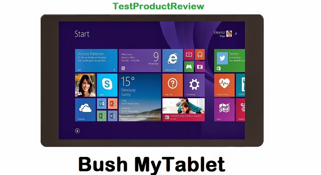 Bush MyTablet 8 inch Windows 8 tablet TEST and REVIEW
