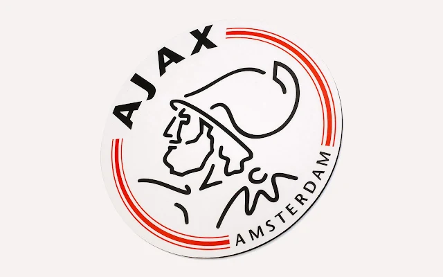 Ajax achtergrond met logo
