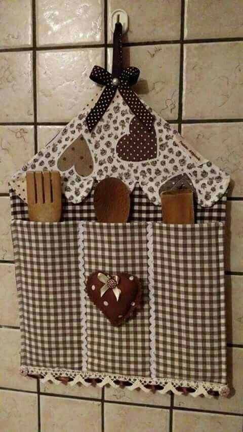 Aprende cómo hacer lindos organizadores de tela para tu hogar