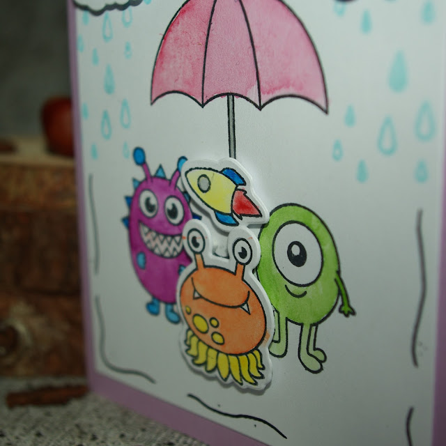 [DIY] Monsterchen im Regen Dance in the Rain! 