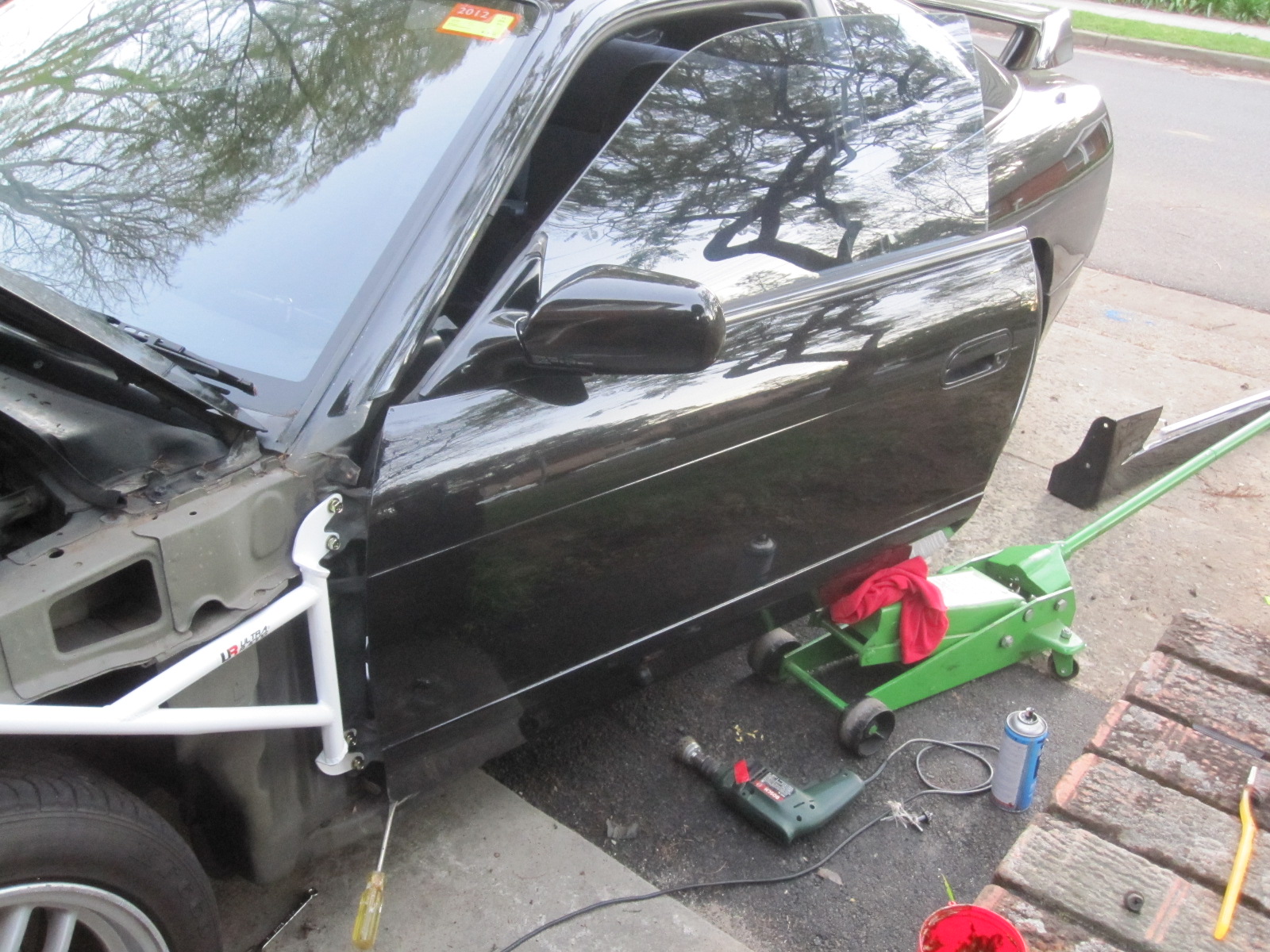 RPS13/180sx blog Ultra Racing Fender Braces Full Review