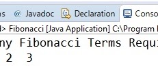 Java Program to Print Fibonacci Series