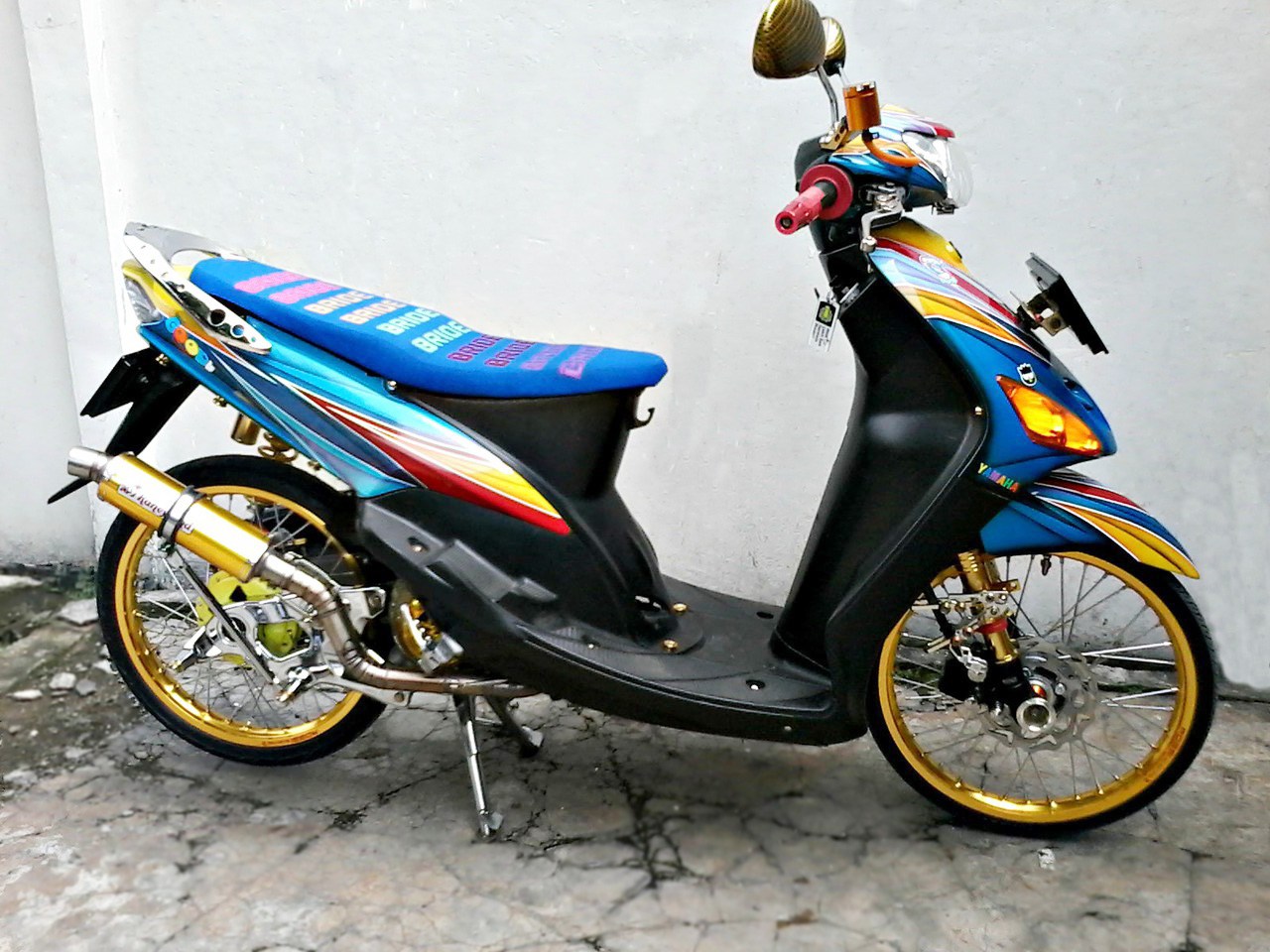  Modifikasi Motor Mio Sporty Thailook Pecinta Modifikasi 