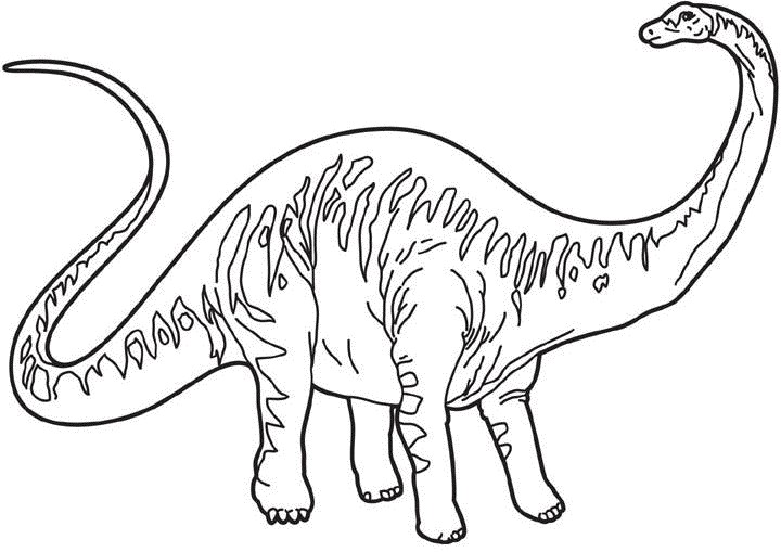 Gambar Mewarnai Dinosaurus Terbaru gambarcoloring