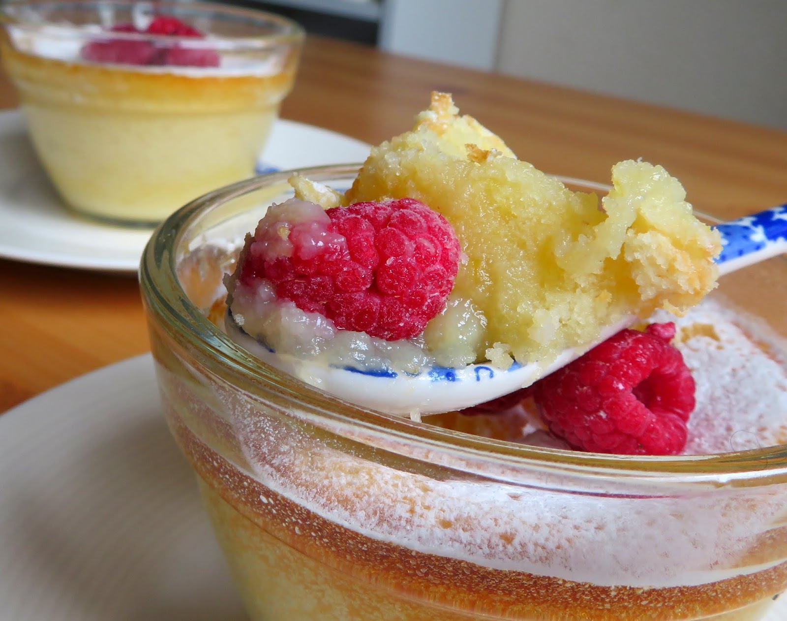 Buttermilk Lemon Puddings for Two The English Kitchen