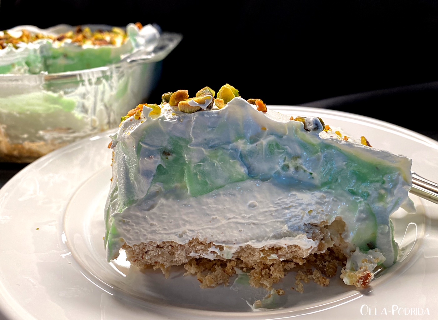 OllaPodrida Pistachio Dream Pie