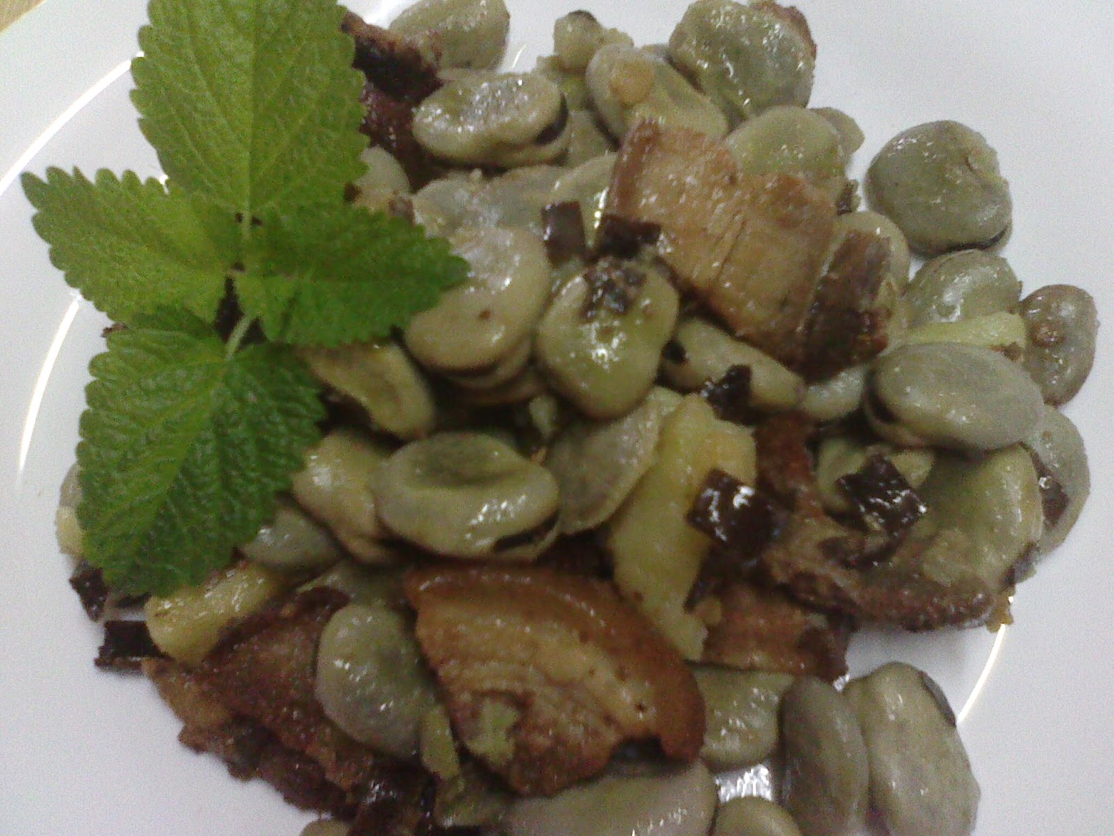 Receita de favas Favas abafadas