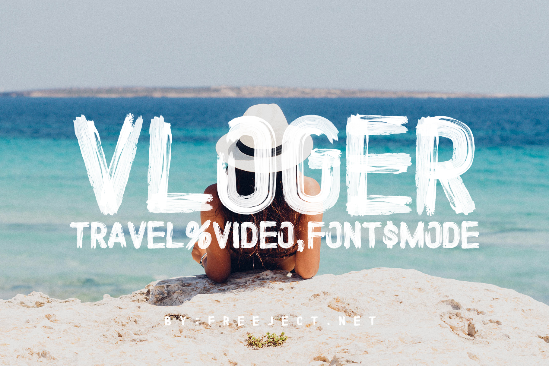Free Download Teosoft Brush Font for Travel Vlogger SVG font