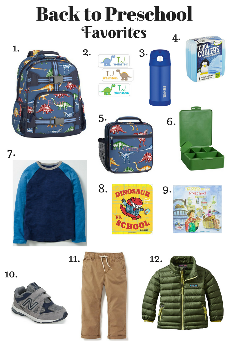 Thoughts For Thursday Back To Pre School Favorites East Coast Chic