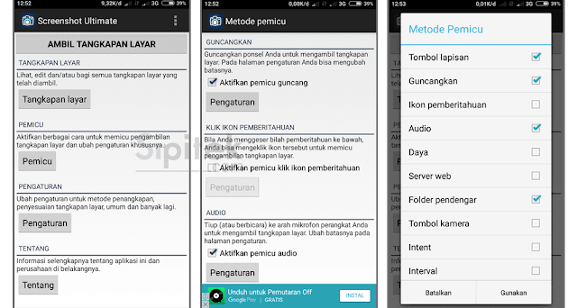 aplikasi screenshot android tanpa menekan tombol aplikasi screenshot android tanpa menekan tombol