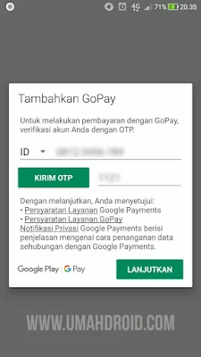 Beli Game di Google Play Store Pakai GoPay