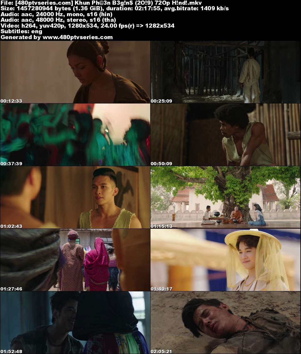 Download Khun Phaen Begins (2019) Hindi Dual Audio 1.3GB Bluray 720p Free Watch Online Full Movie Download Worldfree4u 9xmovies