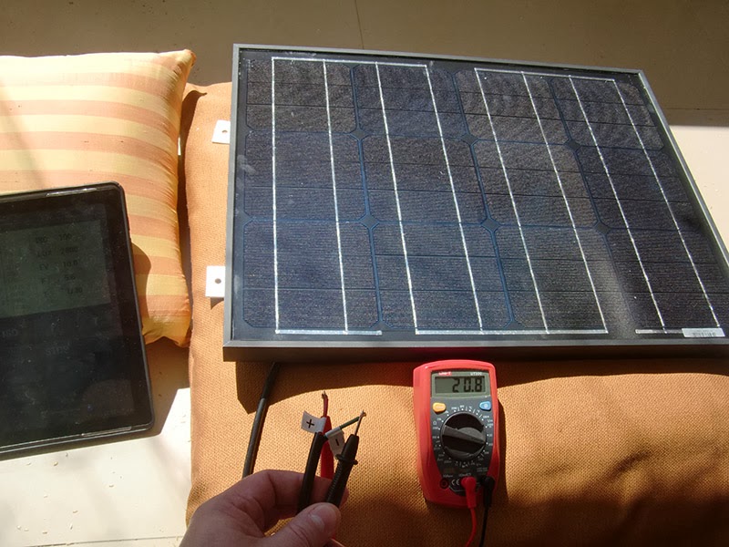 Marco Romero: Solar Panel test