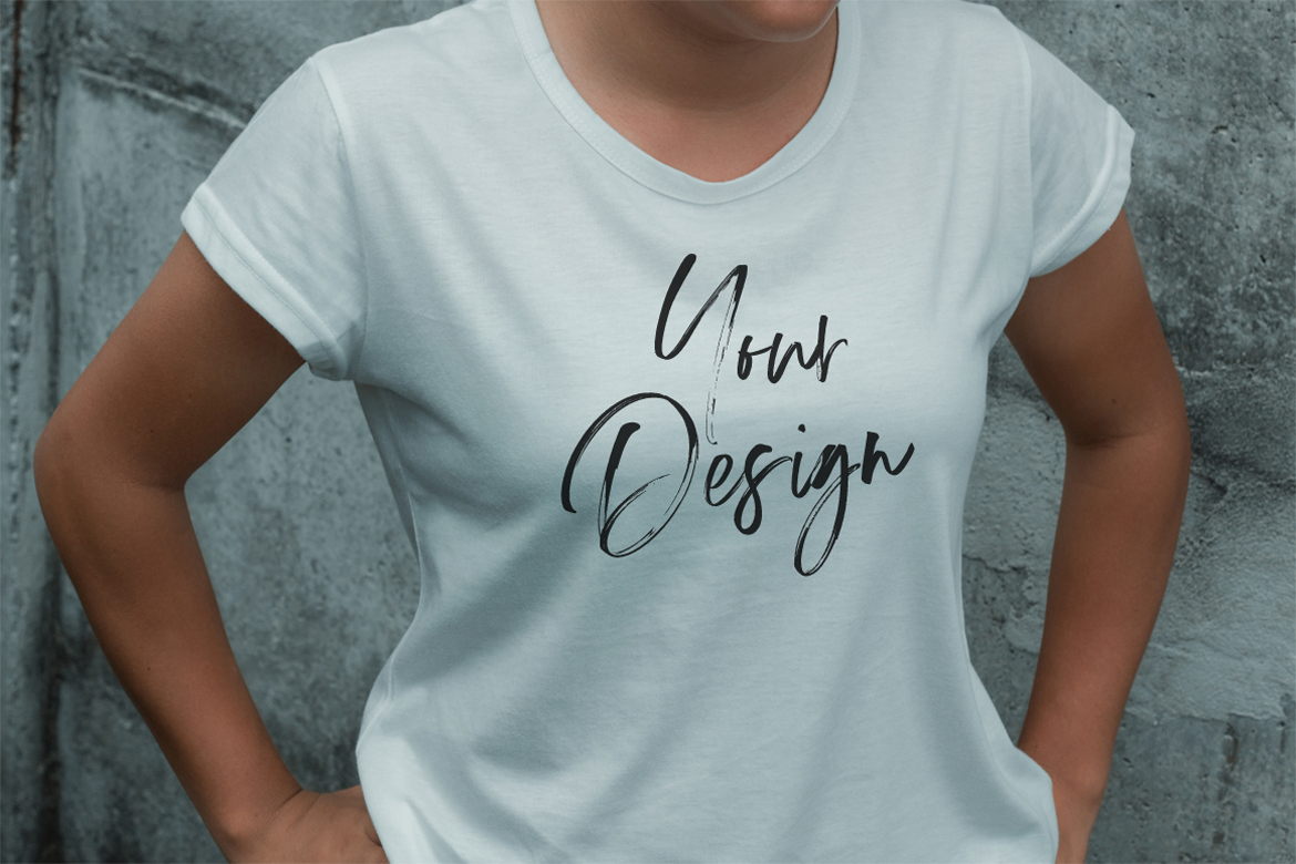 Woman TShirt Mockup Photos