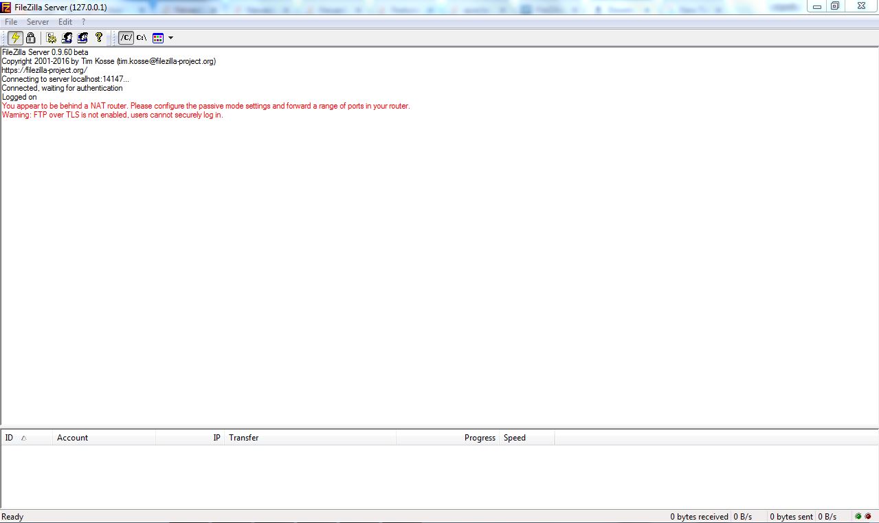 Setup FileZilla FTP Server & client FTP Server Window Server