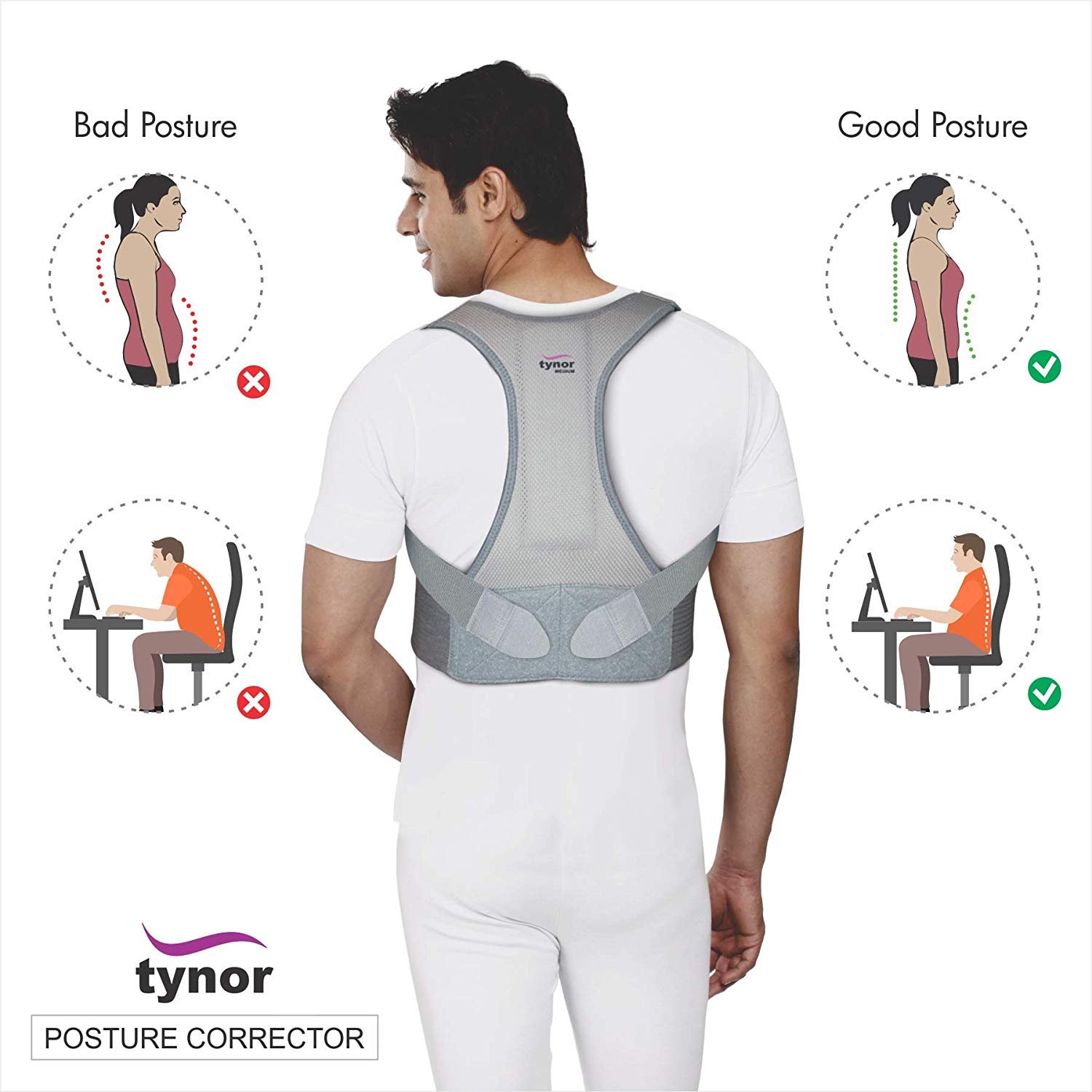 Posture Correction Belt Posture Corrector Physiotherapy