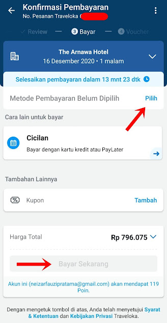 Cara Booking Hotel di Aplikasi Traveloka Cara Booking Hotel di Aplikasi Traveloka