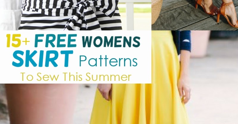 15+ Free Skirt Patterns To Sew For the Summer - AppleGreen Cottage