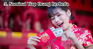 Nominal Tiap Orang Berbeda merupakan salah satu fakta menarik angpao yang wajib kamu ketahui