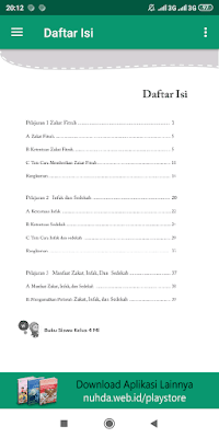 Aplikasi Android Buku Siswa Fikih Kelas 4 MI Kurikulum 2013 Revisi 2014