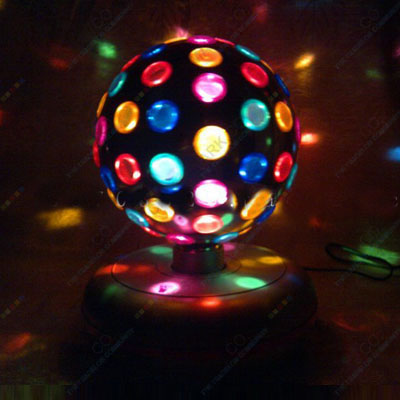 disco ball light dj cross mark lighting rotating effect