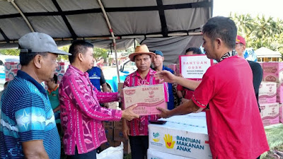 Bantuan Terus Disalurkan Pemprov Sulut Untuk Korban Banjir di Bolmong dan Manado
