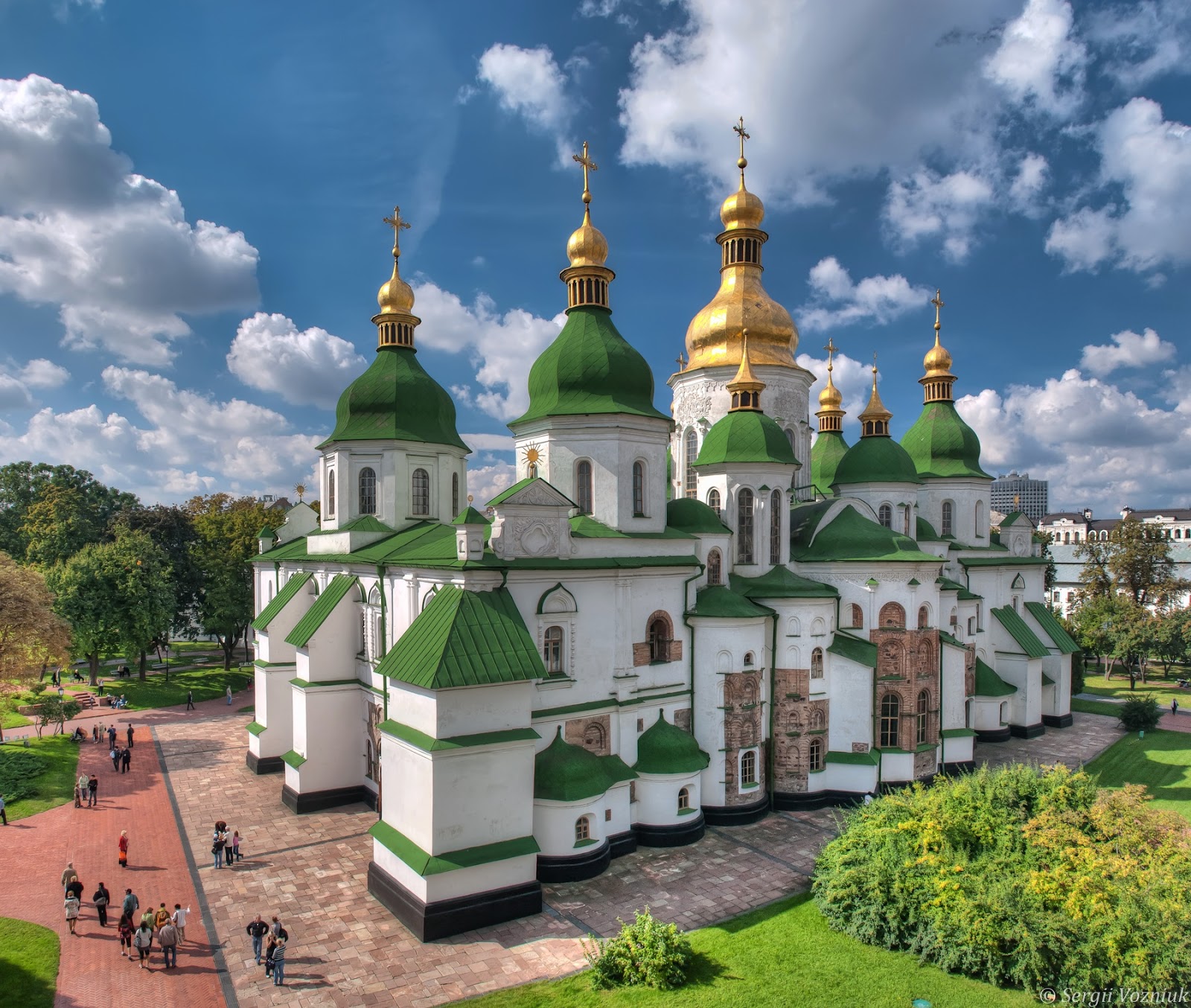Beautiful Eastern Europe St. Sophia cathedral Ukraine