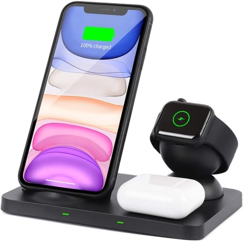 ASSENIO Apple 3 in 1 Wireless Charging Station