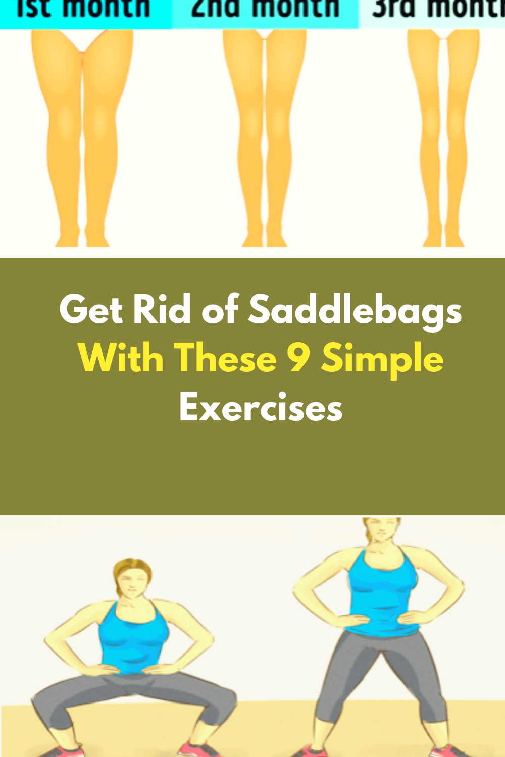 Get Rid of Saddlebags With These 9 Simple Exercises