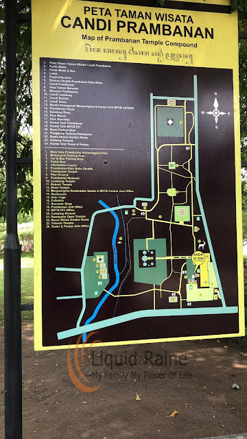 Peta Taman Wisata Candi Prambanan