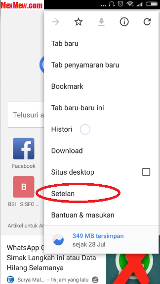 Cara Melihat Kata Sandi Yang Tersimpan di Google Chrome Android