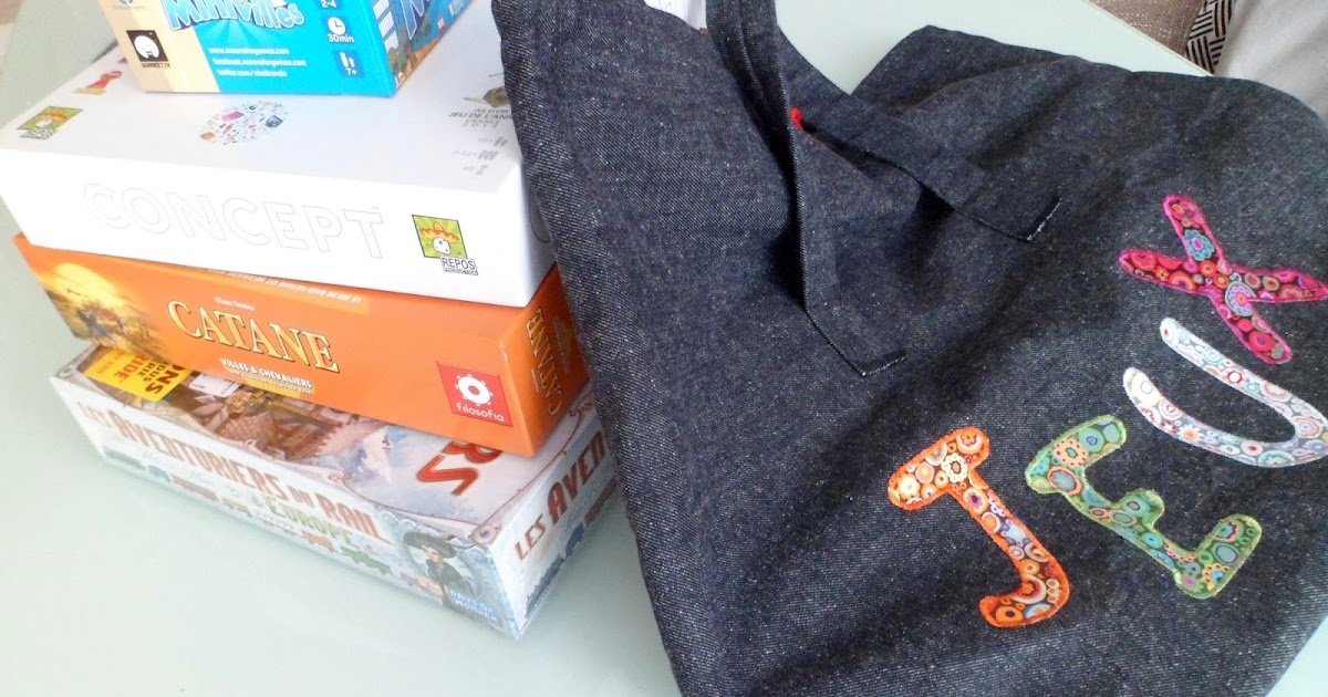 Sac pour transporter des jeux de société