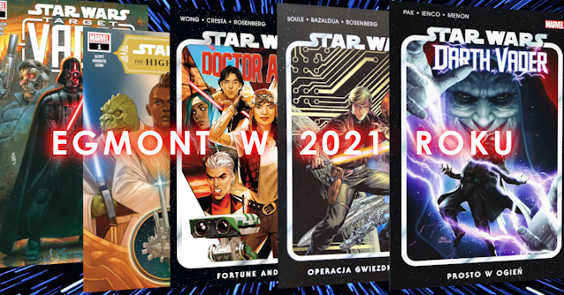 Pełne komiksowe plany Star Wars x Egmont na 2021 rok