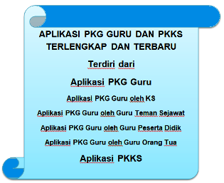 Aplikasi PKG Guru dan Aplikasi PKKS Terbaru Versi 2021-2022