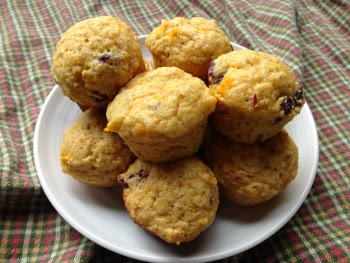 Cranberry Clementine Mini Muffins
