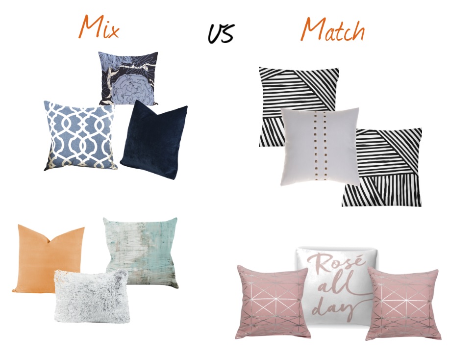 Live Laugh Decorate Pillow Talk Should we Mix or Match?