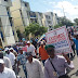Trabajadores marchan en rechazo cierre IDSS y anteproyecto eliminaría cesantía