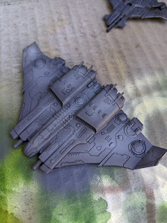 Tiger Shark after first basecoat