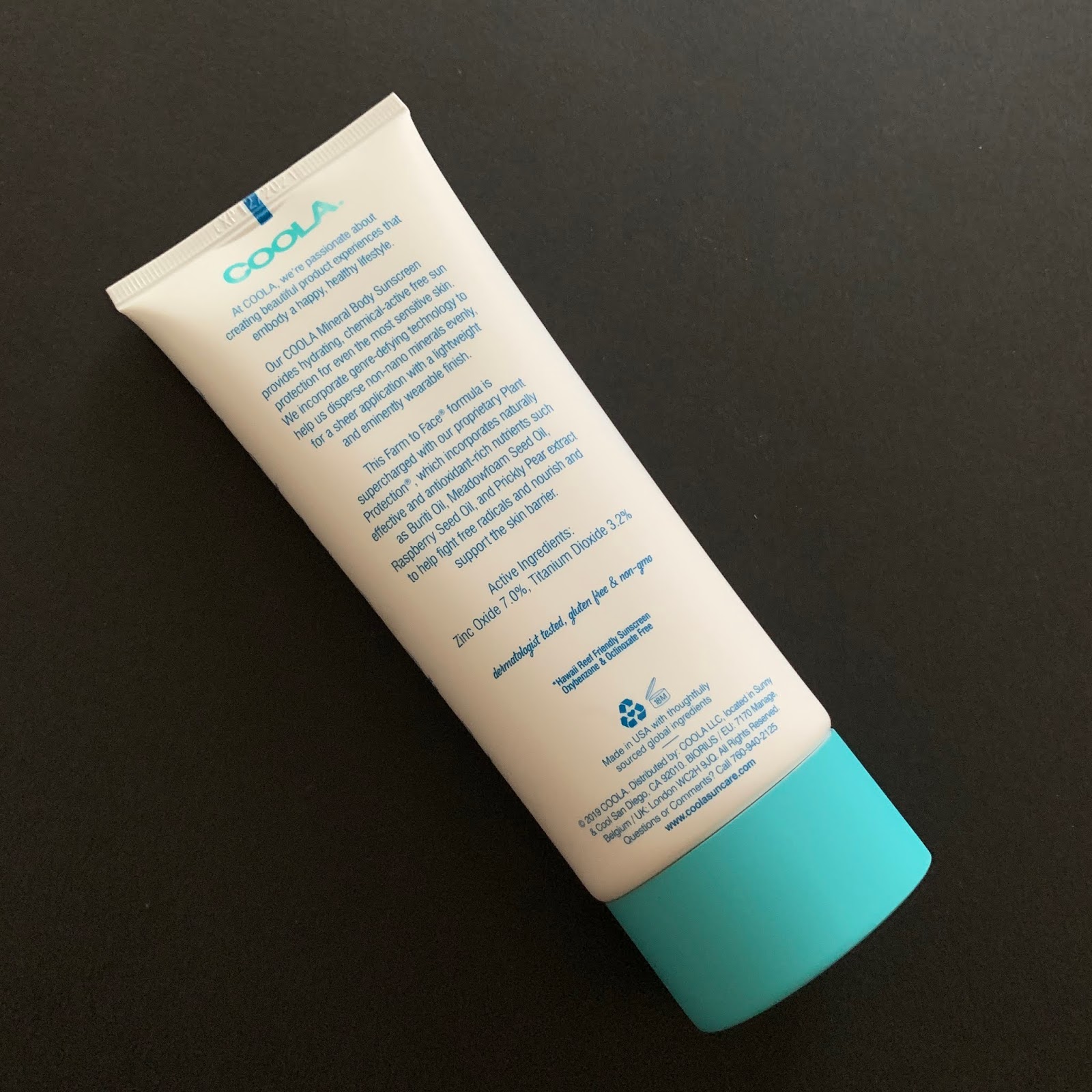 Coola Mineral Body Sunscreen SPF 50 Review A Very Sweet Blog