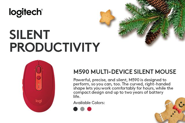 Be Productive with the New Logitech Work From Home Gear