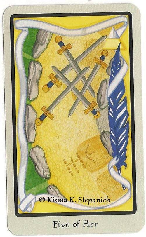 8 Мечей таро тота карта дня